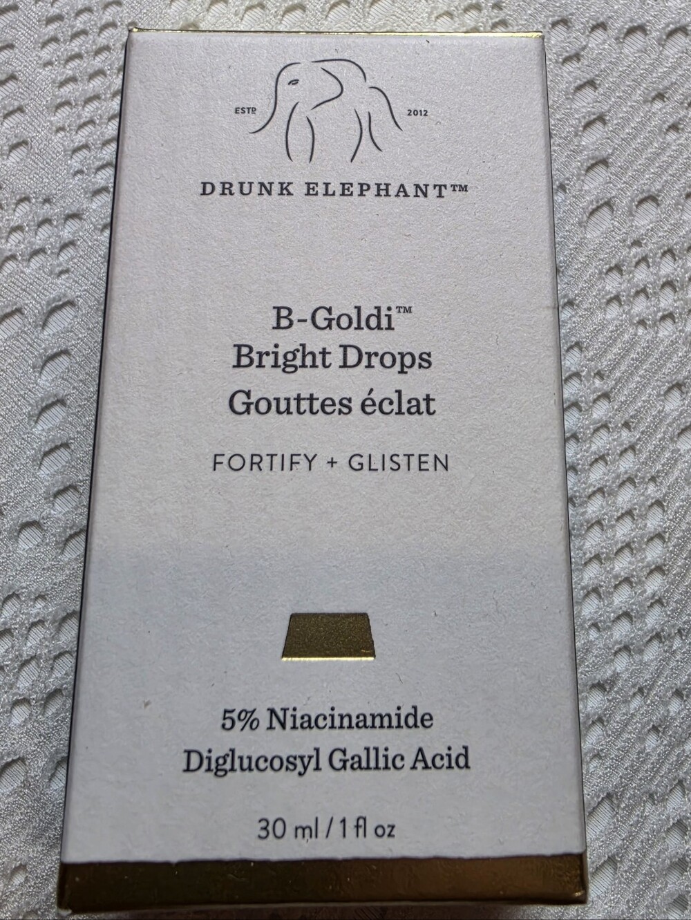 Drunk Elephant B-Goldie Bright Illuminating Drops w/ 5% Niacinamide